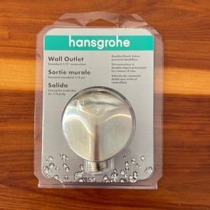 Hansgrohe Shower Wall Outlet Standard 1/2” connection Brushed Nickel # 2…